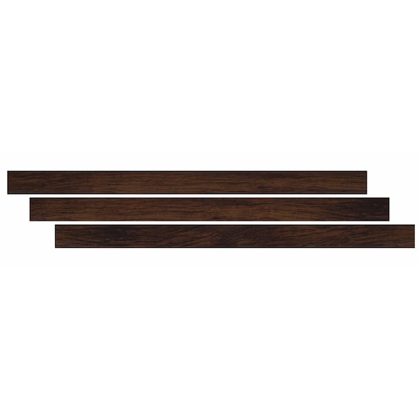 Ackland 0.26 in. T x 94 in. L x 1.77 in. W Vintage Mahogany Luxury Vinyl Flooring Trim End Cap AKVTVVIMA-EC - main